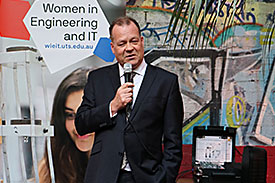 Speaker at Women in Engineering and IT event