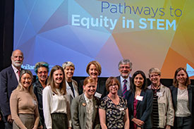 Women in STEM conference participants.