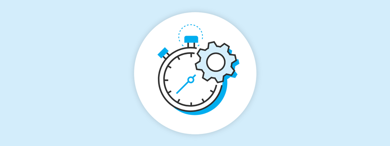 An icon representing timing out from your accounts.