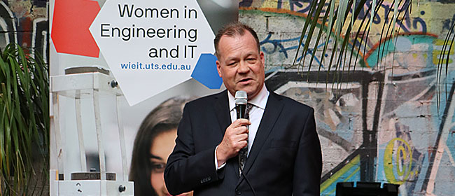 Speaker at Women in Engineering and IT event