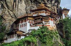Paro Taktsang Himalayan Buddhist sacred site in Bhutan
