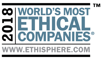 2018 World's Most Ethical Companies logo